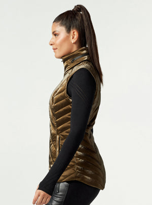 Molten Silk Touch Vest - Blanc Noir Online Store
