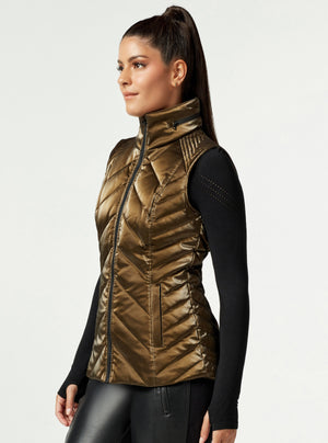 Molten Silk Touch Vest - Blanc Noir Online Store