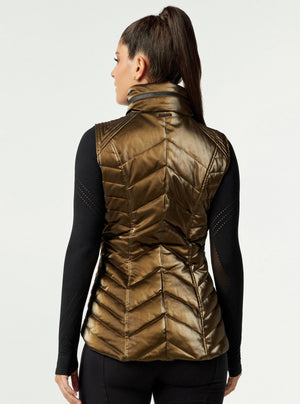 Molten Silk Touch Vest - Blanc Noir Online Store