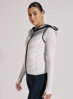 PACKABLE MOTO VEST - Blanc Noir Online Store