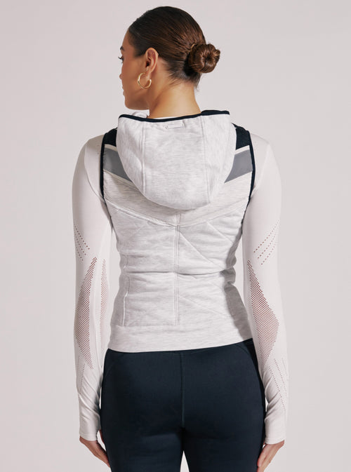 PACKABLE MOTO VEST - Blanc Noir Online Store