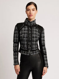 Boucle Moto Mesh Jacket - Blanc Noir Online Store