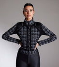 Boucle Moto Mesh Jacket - Blanc Noir Online Store