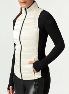 Breakthrough Down Filled Vest - Blanc Noir Online Store