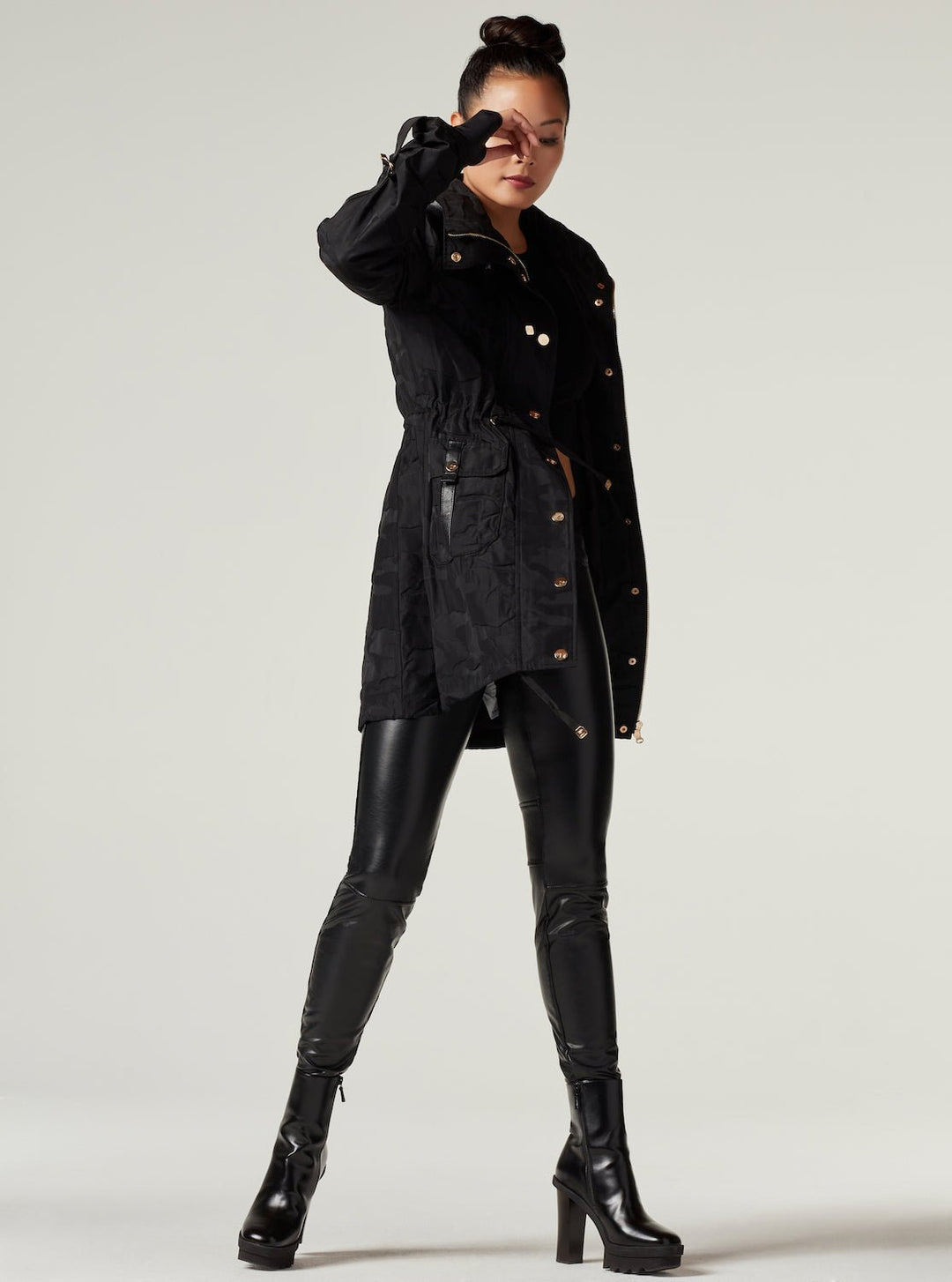 Camo Anorak Gold Collection - Blanc Noir Online Store