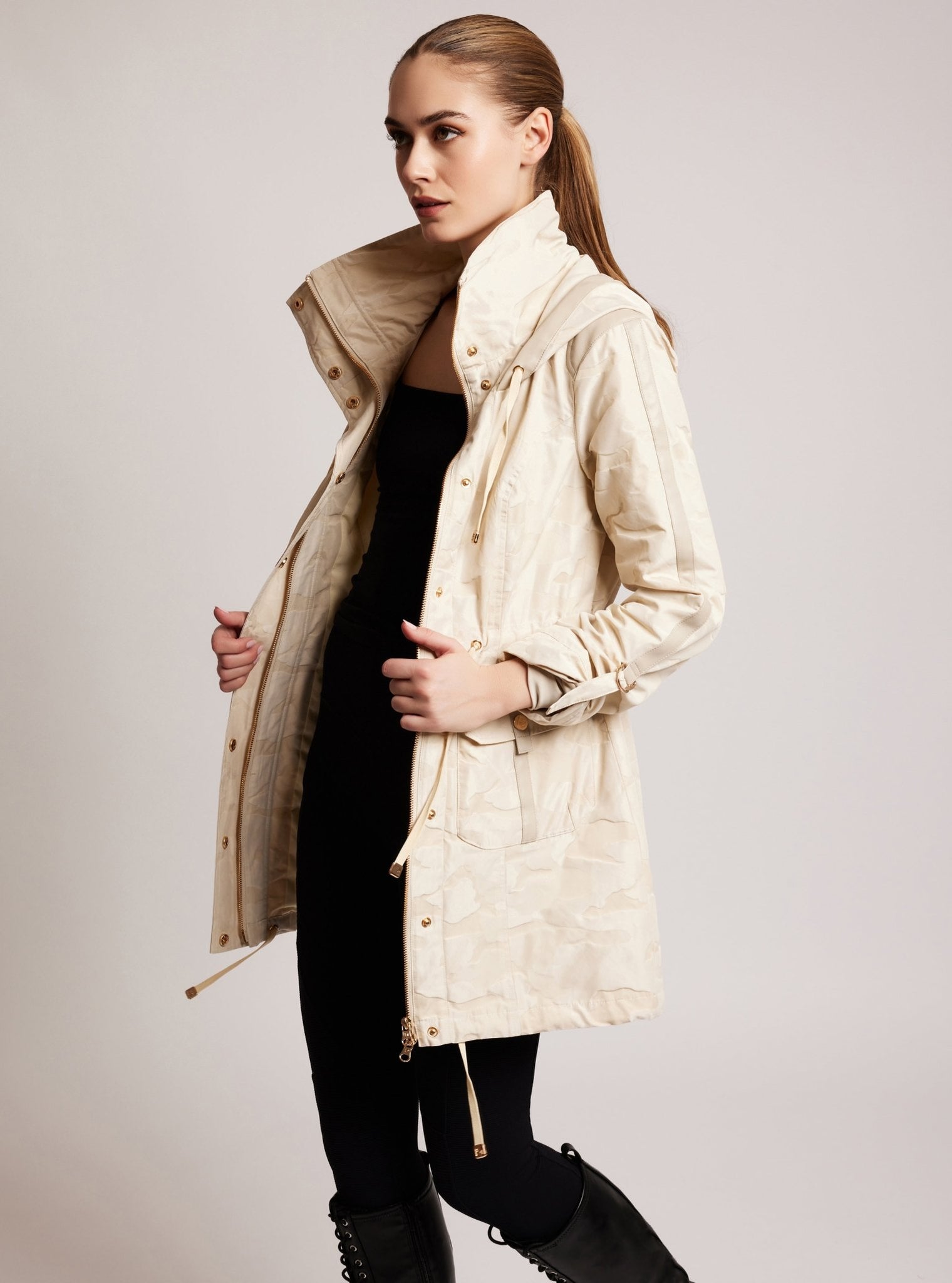 Camo Anorak Gold Collection - Blanc Noir Online Store