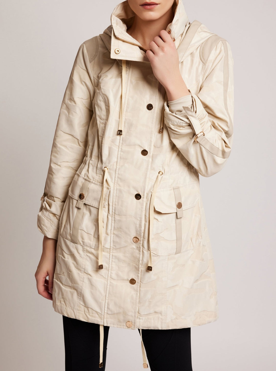 Camo Anorak Gold Collection - Blanc Noir Online Store