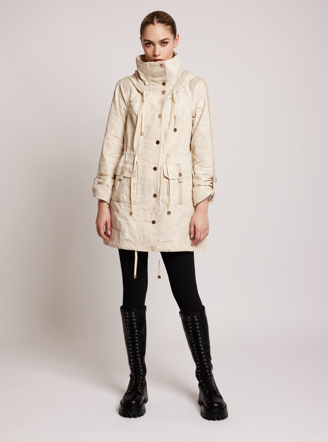 Camo Anorak Gold Collection - Blanc Noir Online Store