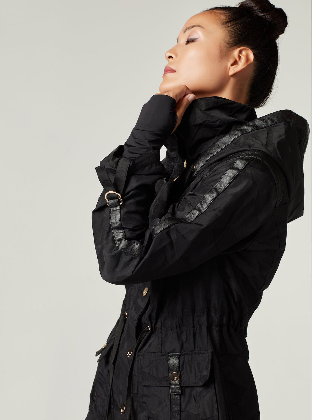 Camo Anorak Gold Collection - Blanc Noir Online Store