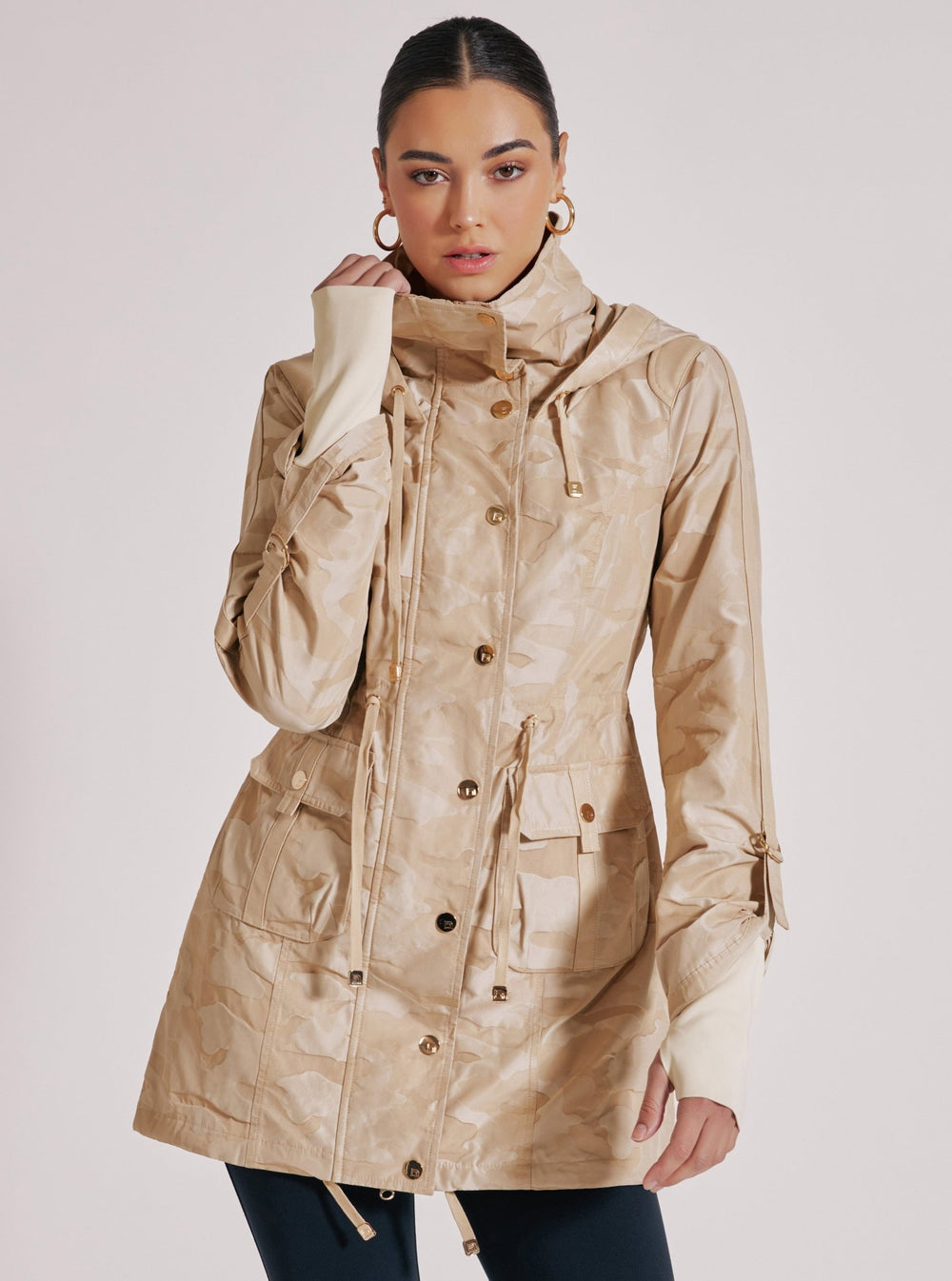 Camo Anorak Gold - Irish Cream - Blanc Noir Online Store