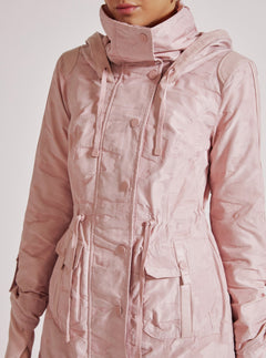 Camo Anorak - Peach Blush - Final Sale - Blanc Noir Online Store