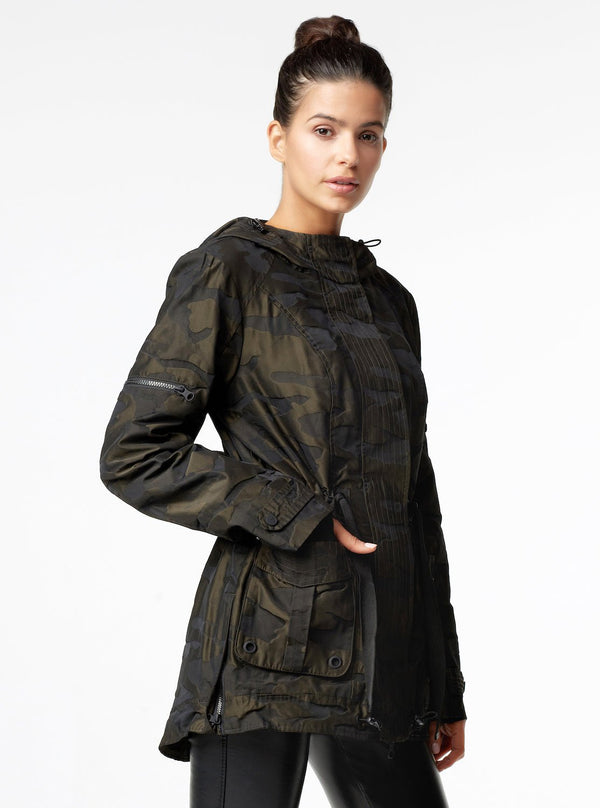 CAMO GRENADIER JACKET - Blanc Noir Online Store