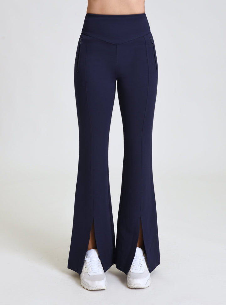 Cara Split Hem Pant - Blanc Noir Online Store