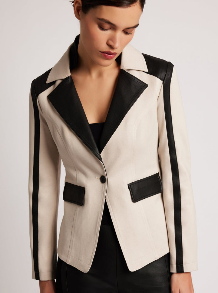 Castro Blazer - Blanc Noir Online Store