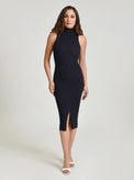 Charlotte Mock Neck Tank Dress - Blanc Noir Online Store