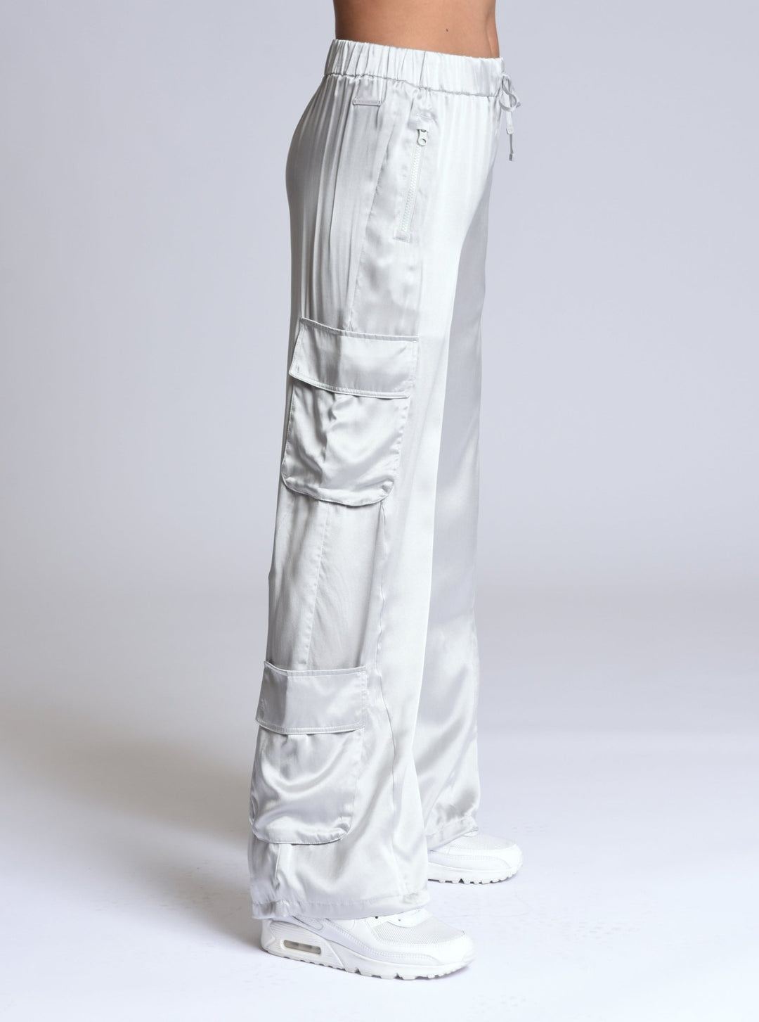 Chelsea Silk Wide Leg Pant - Blanc Noir Online Store