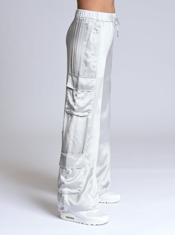 Chelsea Silk Wide Leg Pant - Blanc Noir Online Store