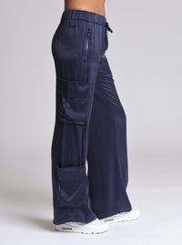 Chelsea Silk Wide Leg Pant - Blanc Noir Online Store