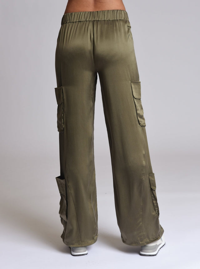 Chelsea Silk Wide Leg Pant - Blanc Noir Online Store