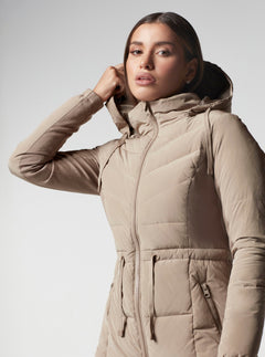 CIRRUS PUFFER COAT - Blanc Noir Online Store