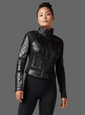 Classic Moto Jacket - Blanc Noir Online Store