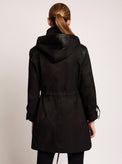 Classic Solid Anorak - Blanc Noir Online Store