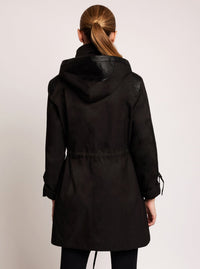 Classic Solid Anorak - Blanc Noir Online Store