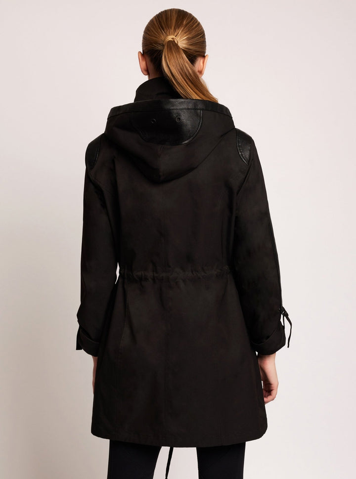 Classic Solid Anorak - Blanc Noir Online Store