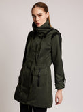 Classic Solid Anorak - Blanc Noir Online Store