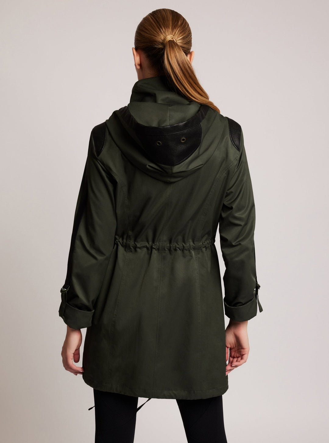 Classic Solid Anorak - Blanc Noir Online Store