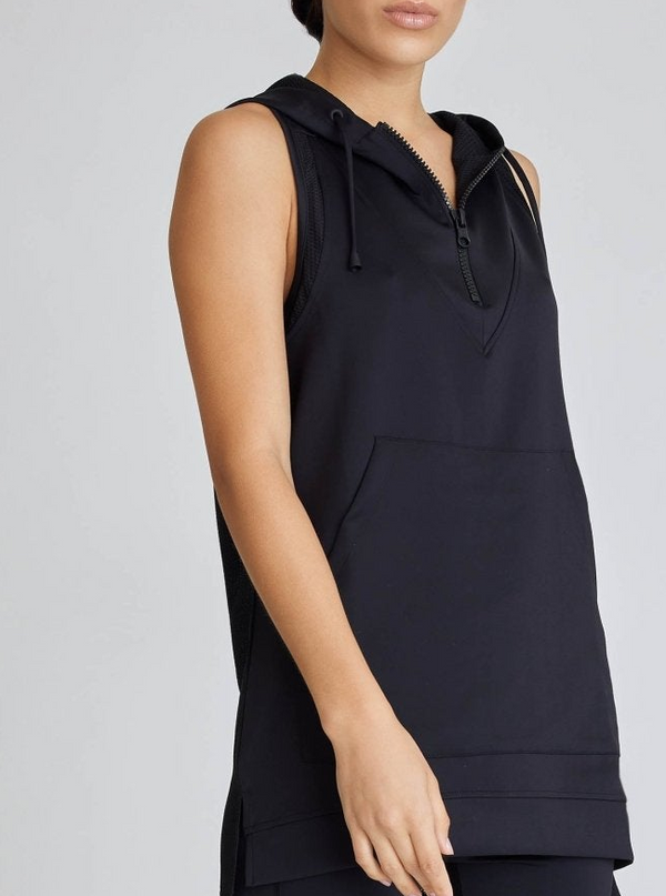 Scuba Cocoon Vest - Black - FINAL SALE - Blanc Noir Online Store