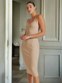 COLOR BLOCK DRESS - Blanc Noir Online Store