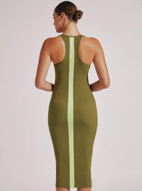 COLOR BLOCK DRESS - Blanc Noir Online Store