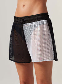 COLOR BLOCKED POOLSIDE SHORT - FINAL SALE - Blanc Noir Online Store