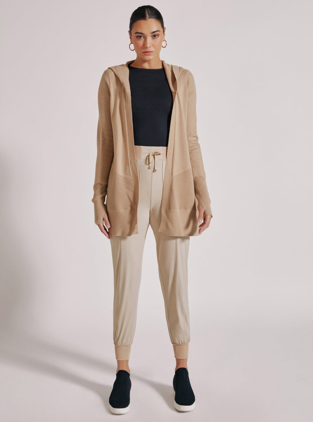 Cropped Portola Cardigan - Irish Cream - Blanc Noir Online Store