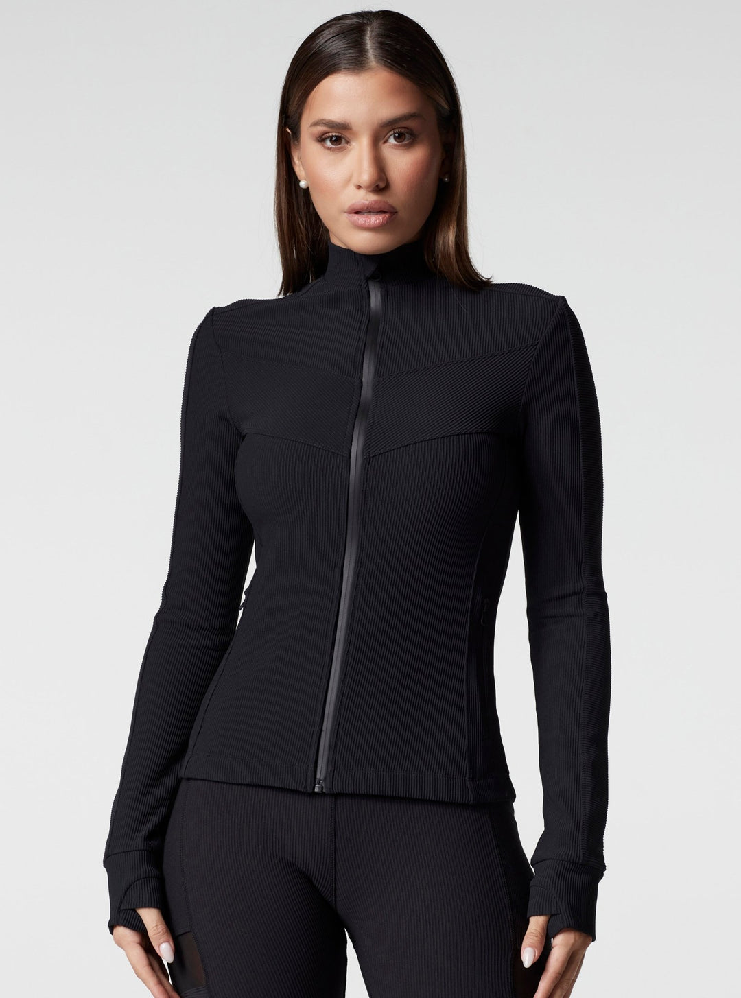 Directional Fitted Jacket - Blanc Noir Online Store