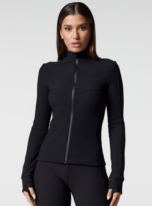 Directional Fitted Jacket - Blanc Noir Online Store