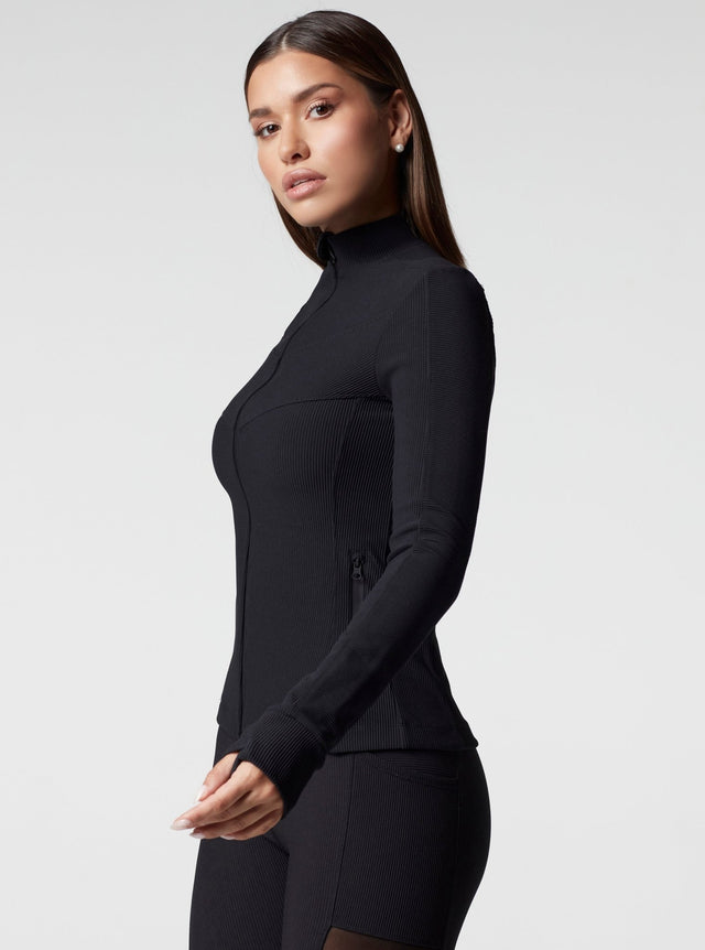 Directional Fitted Jacket - Blanc Noir Online Store