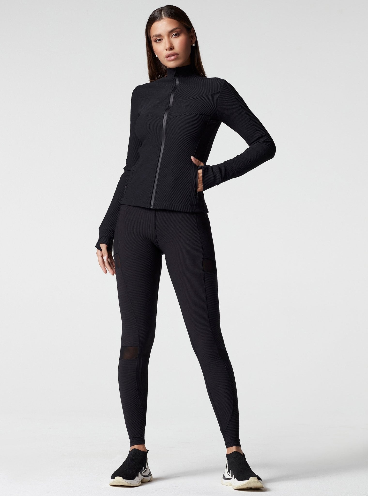 Directional Fitted Jacket - Blanc Noir Online Store