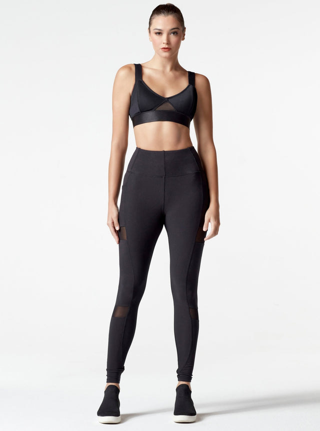 Directional Rib Bra - Blanc Noir Online Store