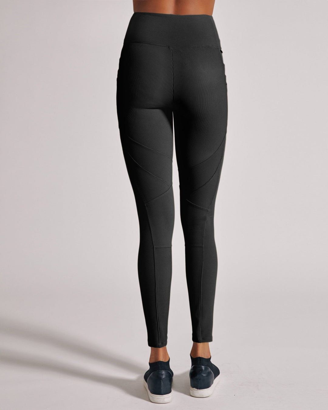 Directional Rib Legging - Blanc Noir Online Store