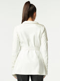 Drape Velour Jacket - Blanc Noir Online Store