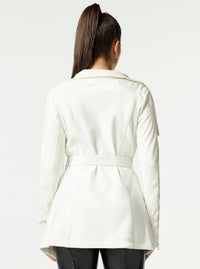 Drape Velour Jacket - Blanc Noir Online Store