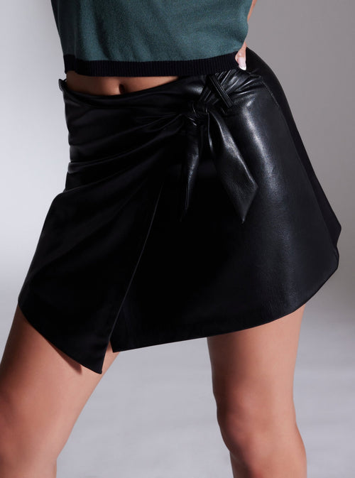 Emma Wrap Skirt - Blanc Noir Online Store