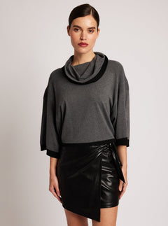 Emma Wrap Skirt - Blanc Noir Online Store