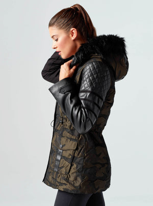 Enfield Hybrid Camo Jacket - Camo - Blanc Noir Online Store
