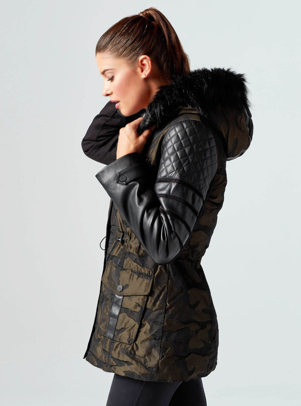 Enfield Hybrid Camo Jacket - Camo - Blanc Noir Online Store