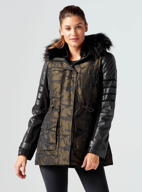 Enfield Hybrid Camo Jacket - Camo - Blanc Noir Online Store