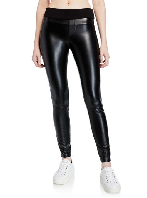 Faux Leather London Pant - FINAL SALE - Blanc Noir Online Store