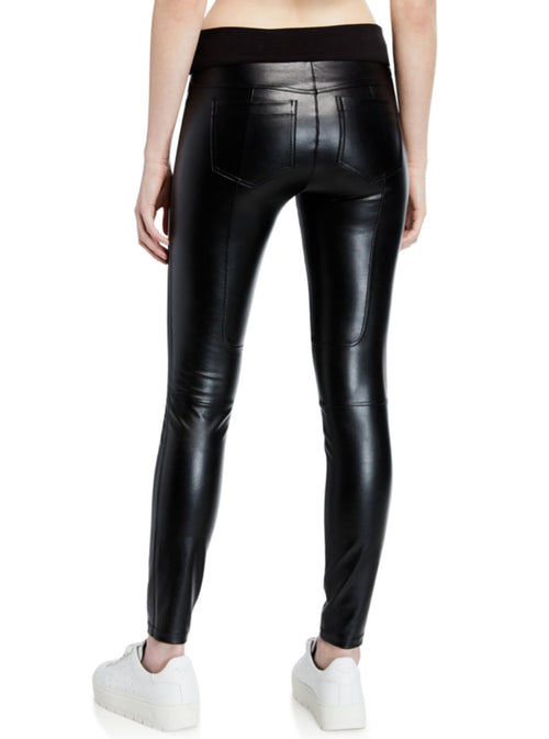 Faux Leather London Pant - FINAL SALE - Blanc Noir Online Store